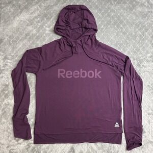 Reebok Women's Hoodie Small Potent Purple Training Limitless Charger Active Gym